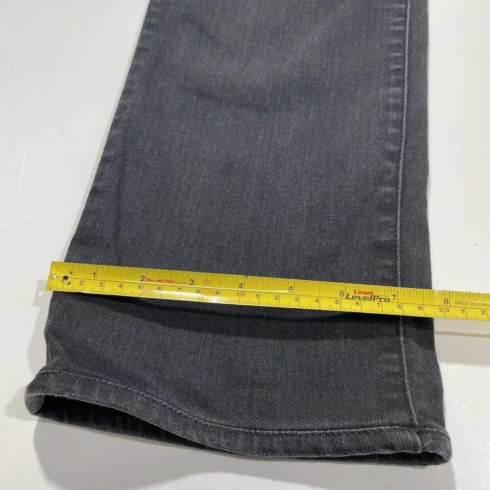7 for All Mankind Jeans Mens 31x30 Gray Standard Straight Luxe Performance Denim